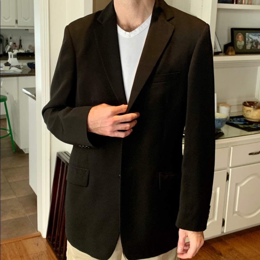 ‼️Men’s Black blazer. Nice slim fit. Size M.